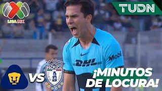 ¡TRES GOLES EN CINCO MINUTOS DE LOCURA! | Pumas 1-2 Pachuca | Liga Mx - CL2024 J3 | TUDN9