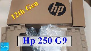 HP 250 G9 Core i3 12th Gen Unboxing | Review | 2023