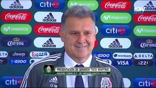 PRESENTACION DEL TATA MARTINO NUEVO DT DE MEXICO