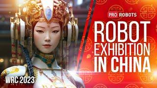 WRC 2023 - China's largest robot exhibition | Robots and technologies at the exhibition in China