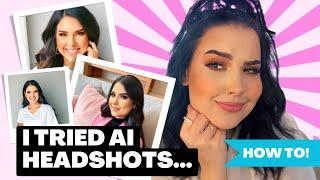 I Tried AI Headshots... | HOW TO do AI Headshots with Remini