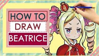 How to Draw Anime [BEATRICE from RE: ZERO] I Suppose