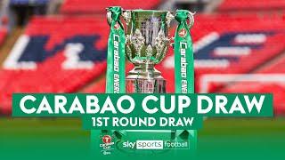 Carabao Cup first round draw! 