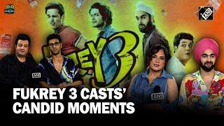 Candid moments of Fukrey 3 cast as trailer becomes trending