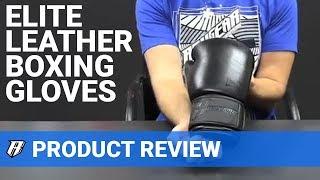 Revgear Elite Leather Boxing Glove