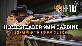 Henry Homesteader 9mm Carbine - Complete User Guide