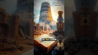 "The Tower of Babel: Humanity’s Greatest Misstep ️"! #history #babel #biblicalhistory #shorts