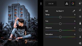 Dark Grey Tone Lightroom Photo Editing || Lightroom Photo Editing Tutorial || Lr Photo Editing