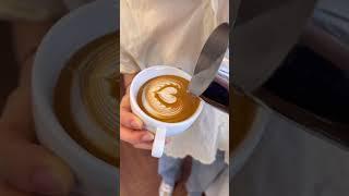 라떼아트 장미 Rose Latte art