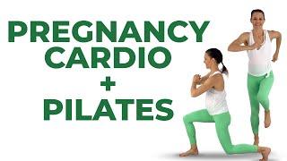 Pregnancy Cardio + Pilates Combo Class! (First, Second & Third Trimester Safe)