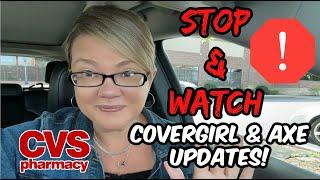 CVS STOP & WATCH VIDEO | CoverGirl & Axe Updates!