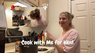 Cooking for Ken for the First Time | Things Get a Little Too Hot!