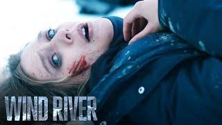 'Police & Security Confrontation at Pete's Trailer' Scene | Wind River