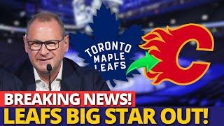 URGENT! BIG BLOW FOR THE LEAFS! UNEXPECTED EXIT! LOOK AT THIS! MAPLE LEAFS NEWS