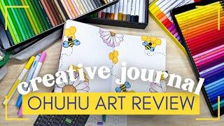 March 2025 Creative Journal Setup [Ohuhu Pens Unboxing & Review]