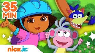 ¡35 minutos de aventuras sin parar con Dora! ️ | Dora La Exploradora | Nick Jr. en Español