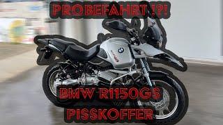 PROBEFAHRT BMW R1150GS | Gekauft ? | Mit Sozia | Starkregen | Pisskoffer