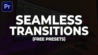 FREE Premiere Pro Seamless Transitions You Won't Believe Exist