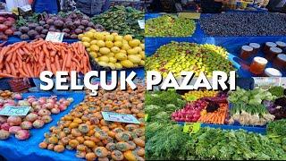 ZEYTİNİN BOLLUĞU MAŞALLAH İZMİRDE SEMT PAZARLARI FİYATLARI (SELÇUK PAZARI) #turkey  #turkishbazaar