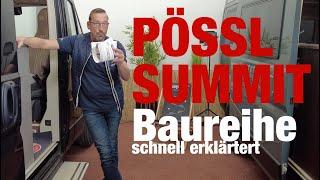 Pössl Summit. Die ganze Baureihe mal erklärt.