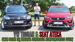 VW Tiguan I vs Seat Ateca - czym broni się starsza generacja kompaktowego suva grupy VAG? #suv #vw