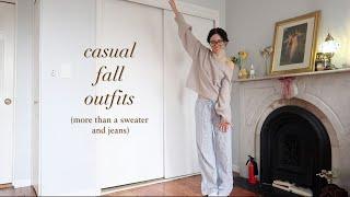 casual fall outfits (more than a sweater & jeans)