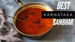 Adigas/Karnataka Style Hotel Sambhar -#karnatakasambhar #sambar #Sambharrecipe