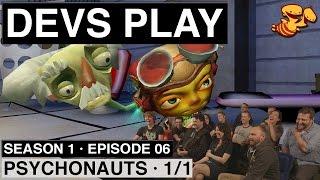 "Devs Play" S1E06 - Psychonauts "The SMK Speedrun" [1/1]