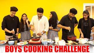 BOYS COOKING CHALLENGE  | ചിരിച്ച്‌ ചത്ത്  | SALLU Vs AMAL Vs JUNU | PULLOTHI