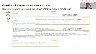 SAP Community Call: Virtual Tour With SAP Champion Bärbel Winkler