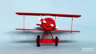 unboxing toys airplane