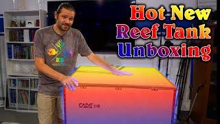 Unboxing the New ADVANCED All In One Reef Tank from CADE, Pro Reef 900 S2