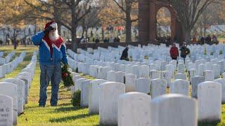 Wreaths Across America Day 2024 at Arlington National Cemetery