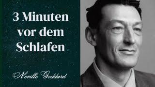 Neville Goddard - Wie man in 3 Minuten vor dem Schlafen ALLES erreicht! DAS sagte er selbst dazu