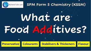 What Are Food Additives? | Consumers and Industrial Chemistry