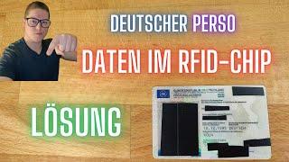 RFID-Chip im deutschen Perso unlesbar machen / schützen