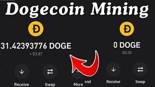 Dogecoin Mining site | Earn free dogecoins to your wallet | instant payment 