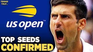 US Open 2024 Seeds Confirmed | Sinner, Djokovic, Swiatek Top List | Tennis News