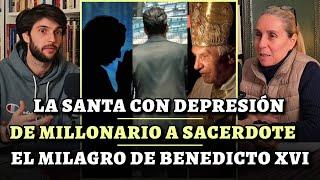 SIN RODEOS 68: LA SANTA CON DEPRESIÓN - DE MILLONARIO A SACERDOTE - EL MILAGRO DE BENEDICTO XVI...