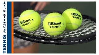 Take a closer look at the Wilson Triniti Tennis Ball