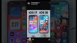 Apple iOS 17 vs iOS 18 Calculator features! #ios8 #ios7 #ios #appleapp #apple #challenge #lightroom