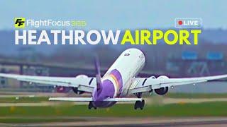 London Heathrow Airport Live LHR - Saturday 8th March 2025