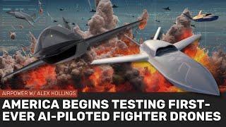 The US begins testing world's FIRST AI-Piloted fighter drones