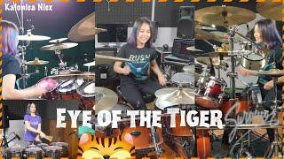 Survivor ~ Eye Of The Tiger - Rocky [ cover ] Drums & Percussion by Kalonica Nicx