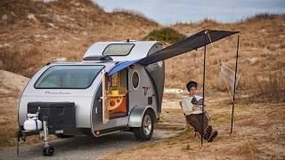 Small tear drop camper, Fall in Love with Camping Again.