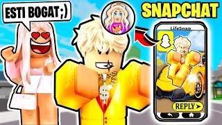 m-am Prefacut BAIAT BOGAT pe Roblox SNAPCHAT.. am prins GOLD DIGGERI!