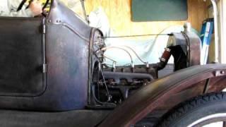 First Start for 1923 Model T barn car