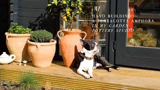 Making Terracotta Garden Pot | Hand Built Terracotta Planter | Ceramic Garden Plant Pot