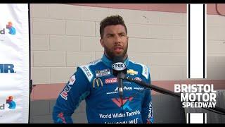 Bubba Wallace after Michael McDowell contact: 'What a joke he is' | NASCAR at Bristol