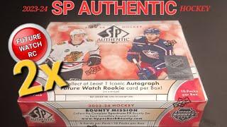 FINALLY! ‍️ RIPPING ANOTHER BOX OF 2023-24 SP AUTHENTIC HOCKEY LOOKING FOR FUTURE WATCH AUTOGRAPHS